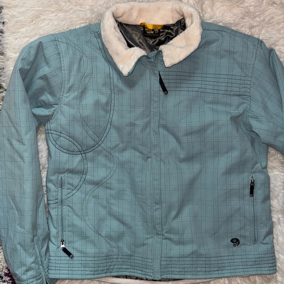 Mountain Hardwear Women's Crystalized Commotion Jacket Teal, Size Large - Picture 5 of 16